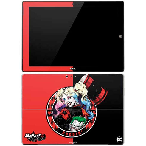 DC Comics Harley Quinn Puddin Surface Pro 3 Skin
